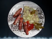 Berner Würst´l mit Kartoffelsalat - Rezept