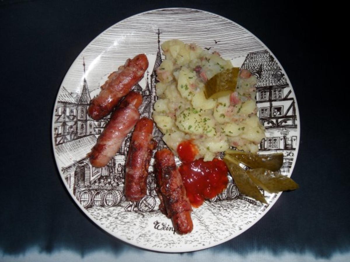 Berner Würst´l mit Kartoffelsalat - Rezept von Miez