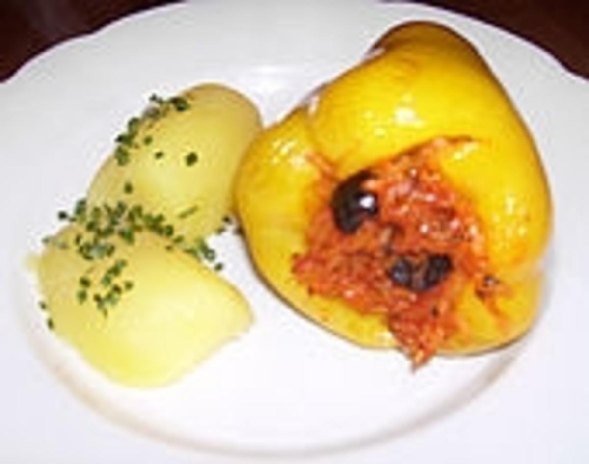 vegetarisch gefüllte paprika - Rezept Gesendet von bierfee