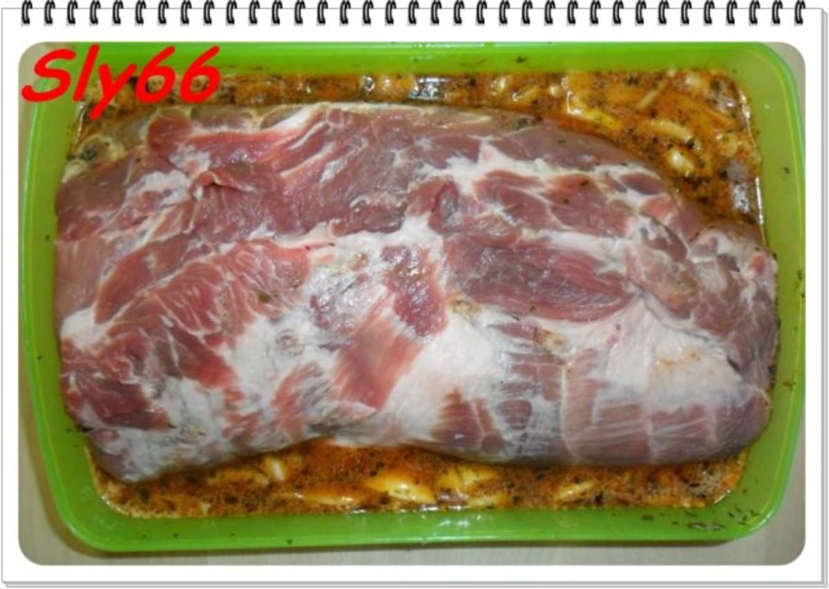 Fleischgerichte:Schweinehals sanft Gegart - Rezept - Bild Nr. 4
