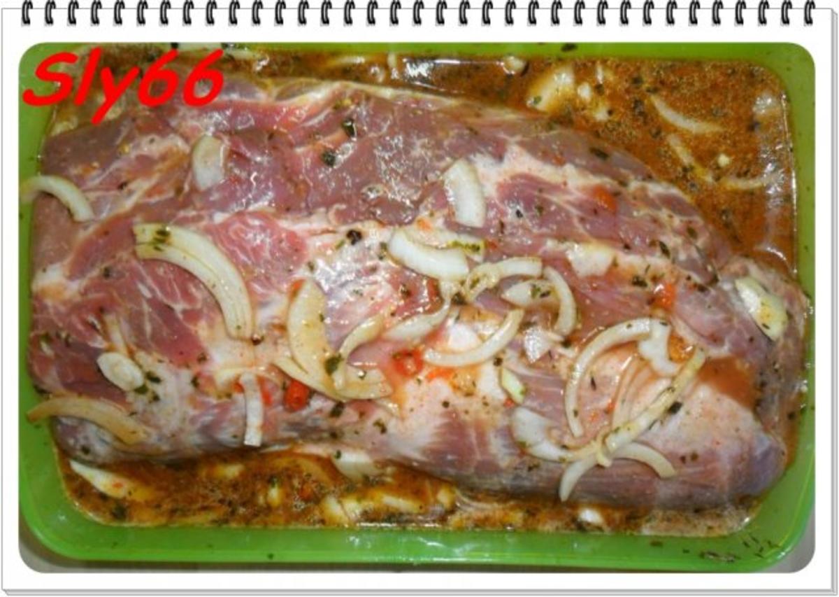Fleischgerichte:Schweinehals sanft Gegart - Rezept - Bild Nr. 5