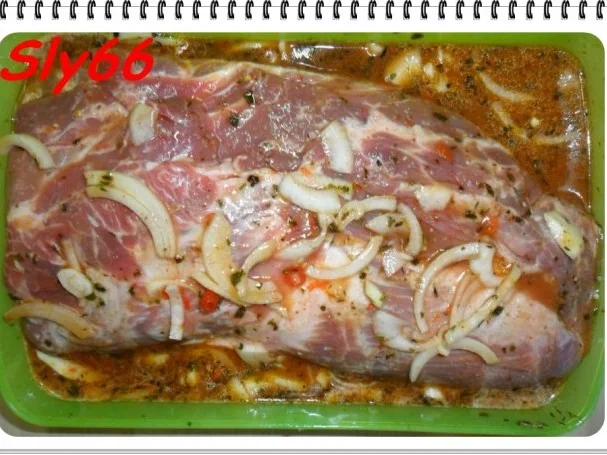 Fleischgerichte:Schweinehals sanft Gegart - Rezept - Bild Nr. 5