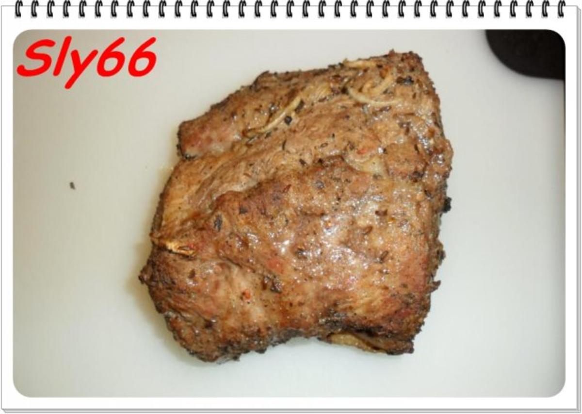 Fleischgerichte:Schweinehals sanft Gegart - Rezept - Bild Nr. 10