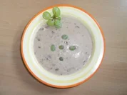 Trauben-Mandelsuppe - Rezept