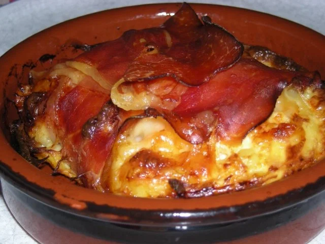 Kartoffeltörtchen mit Schinken - Rezept