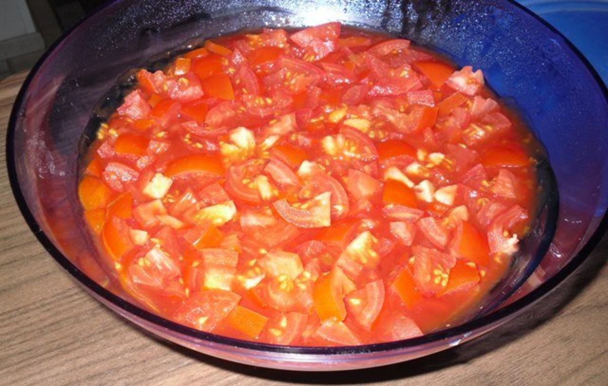 Erfrischender Schichtsalat mit Salsa - Rezept - Bild Nr. 3