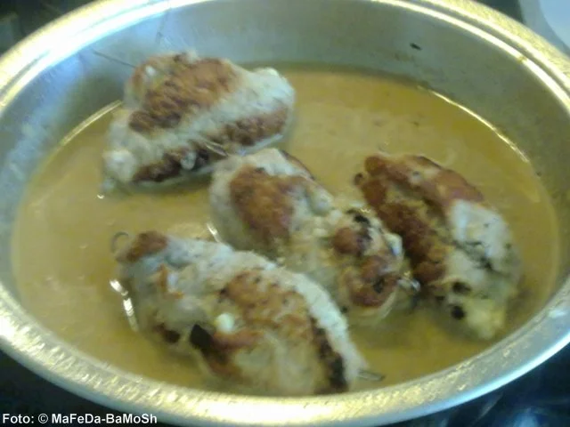 Gefüllte Schweinerouladen "Santorin" - Rezept - Bild Nr. 2