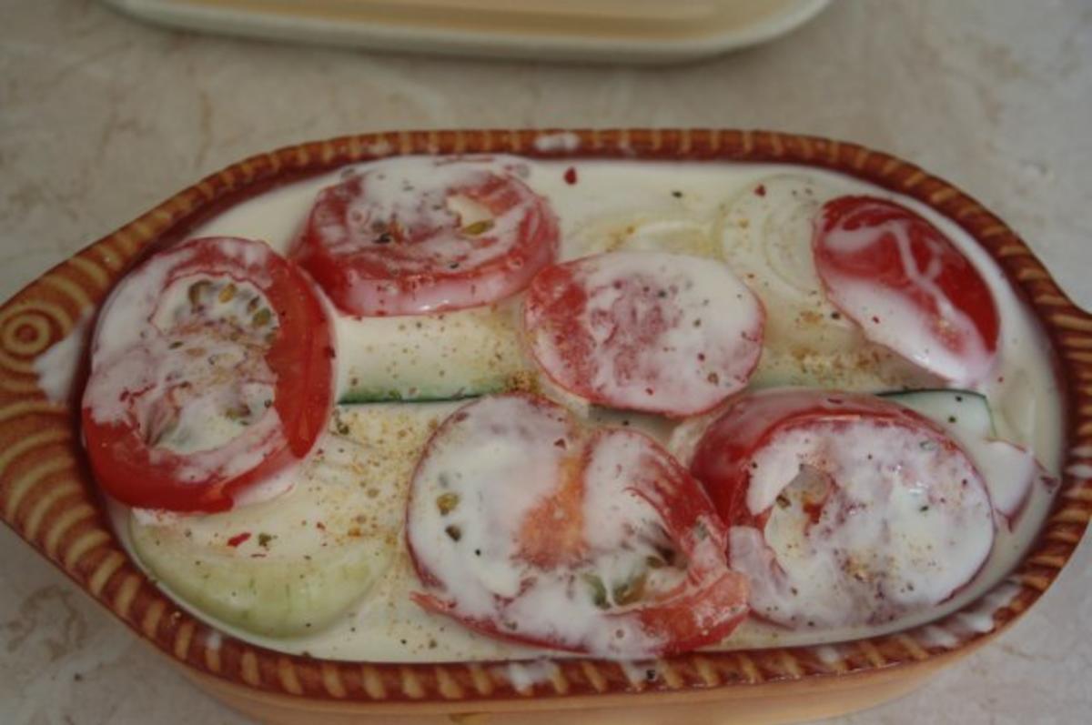 Kartoffeln-Tomaten-Zucchini-Gratin - Rezept - Bild Nr. 4