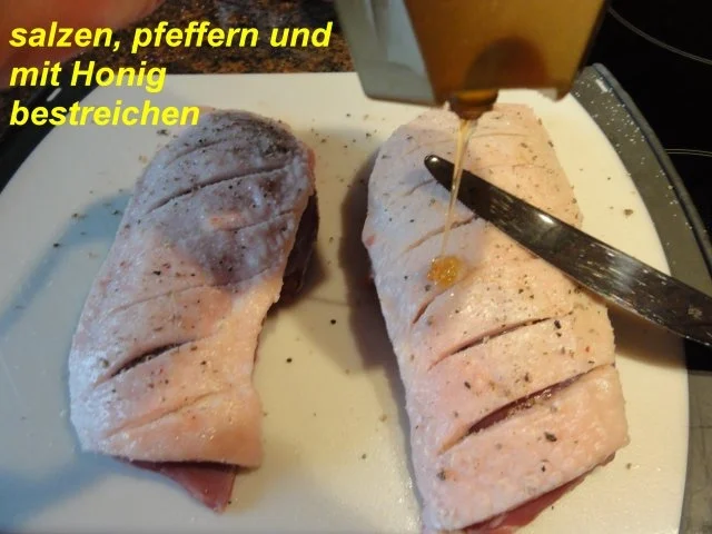 Geflügel:   ENTENBRUST an Orangensauce - Rezept - Bild Nr. 2