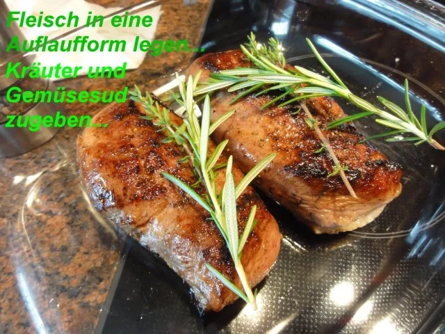 Geflügel:   ENTENBRUST an Orangensauce - Rezept - Bild Nr. 5