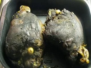 Rezept: Rehkeule anders und mit der 80-Grad-Methode Bild Nr. 3 Rehkeule anders und mit der 80-Grad-Methode - Rezept - Bild Nr. 3