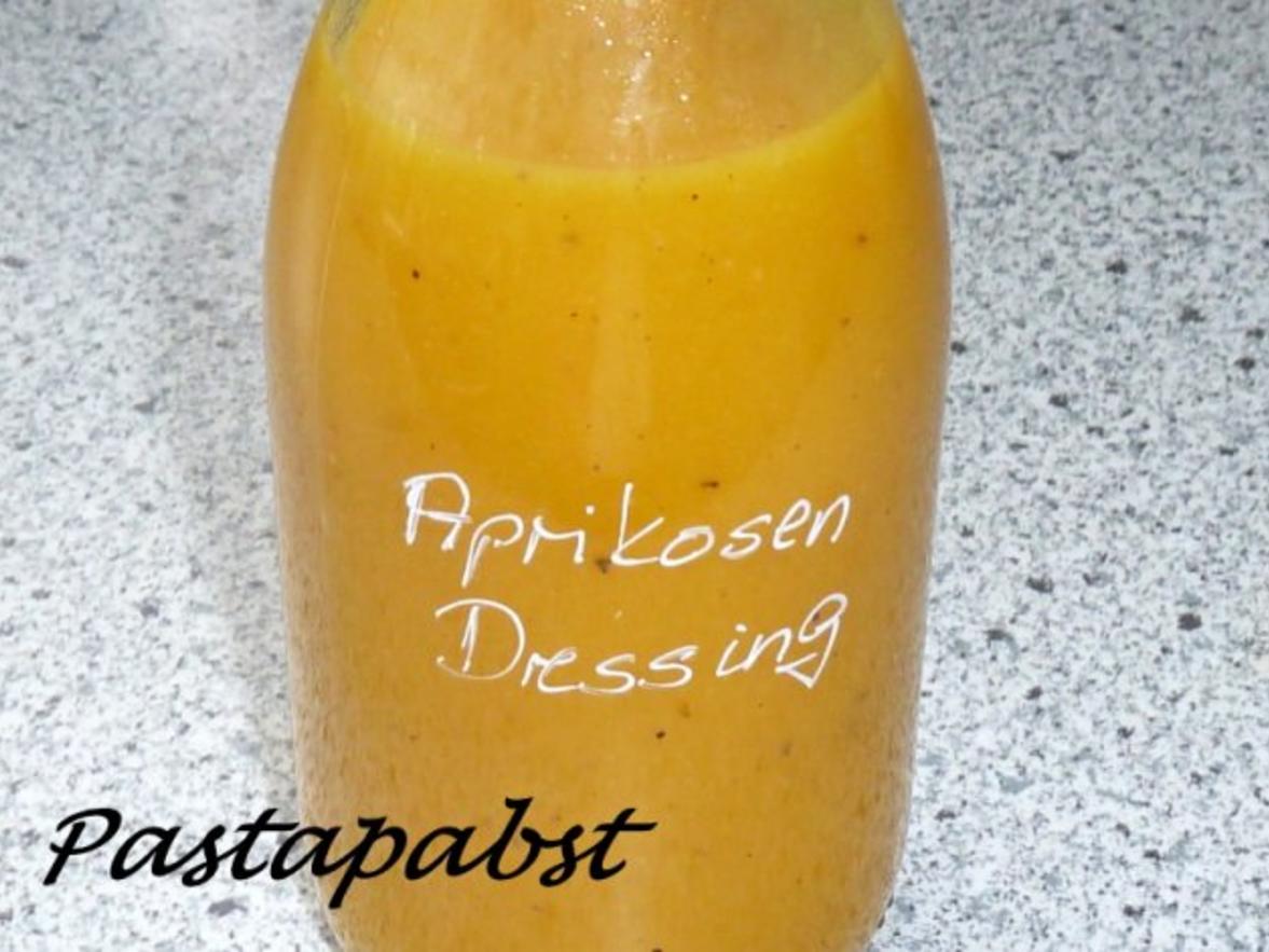 Aprikosendressing mit Aprikosen frisch und Orangensaft frisch gepresst ...