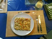 Flammkuchen: Flammkuchen Libanon - Rezept