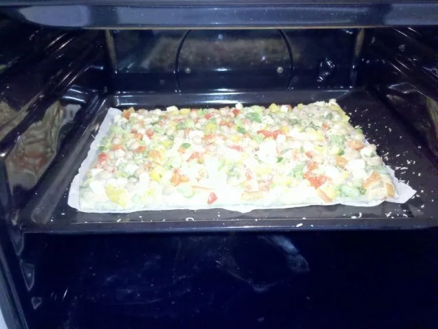 Rezept: Flammkuchen: Flammkuchen Libanon Bild Nr. 9 Flammkuchen: Flammkuchen Libanon - Rezept - Bild Nr. 9