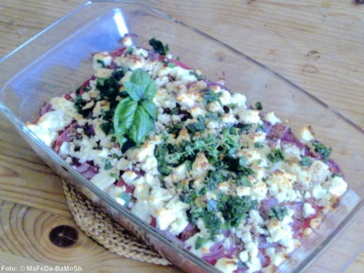 Tomaten mit Feta Käse aus dem Ofen - schnell &amp; einfach - von tigerlilly63