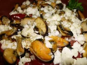 Überbackene Muscheln - Rezept