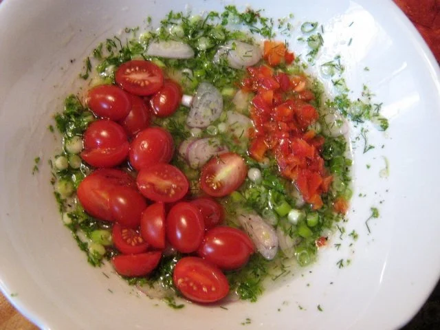 Scharfer Gurkensalat - Rezept - Bild Nr. 5