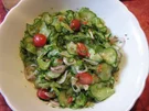Scharfer Gurkensalat - Rezept