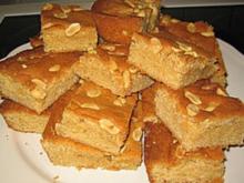 Erdnussbutter Brownie Kuchen - Rezept