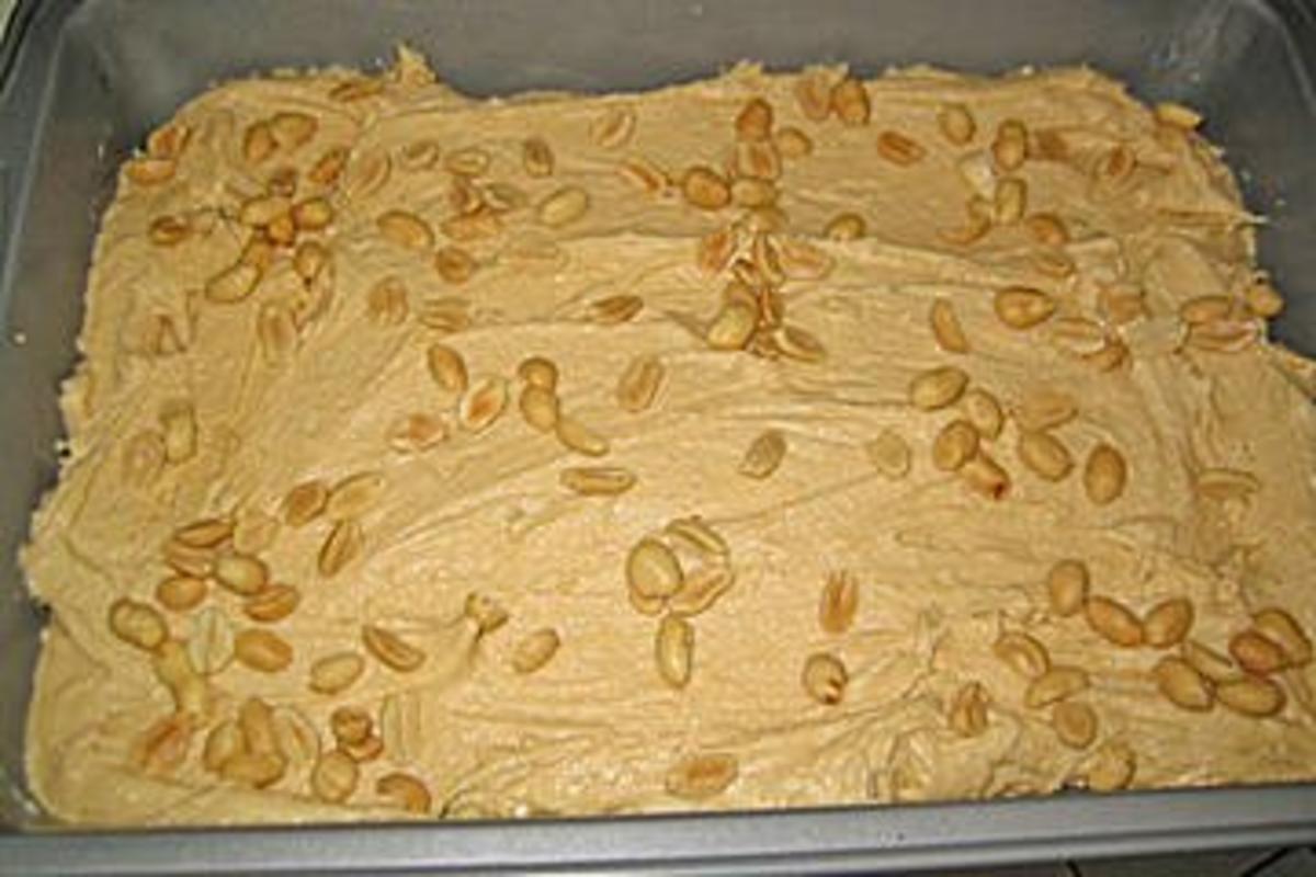 Erdnussbutter Brownie Kuchen - Rezept - Bild Nr. 3