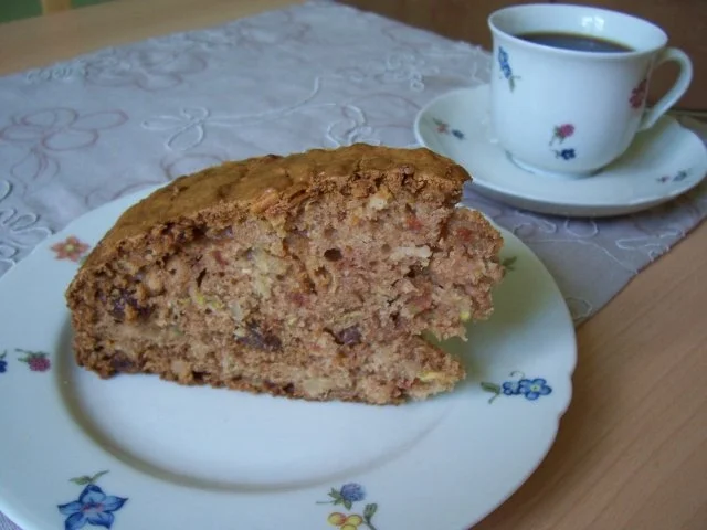 Rezept: Zucchinikuchen Bild Nr. 2 Zucchinikuchen - Rezept - Bild Nr. 2