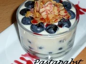 Ingwerquark  mit Heidelbeeren - Rezept