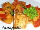 Rezept: Curry-Lachs mit Aprikosen Salsa Curry-Lachs mit Aprikosen Salsa - Rezept