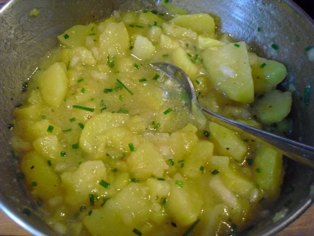 Rezept: Kartoffelsalat Bild Nr. 2 Kartoffelsalat - Rezept - Bild Nr. 2