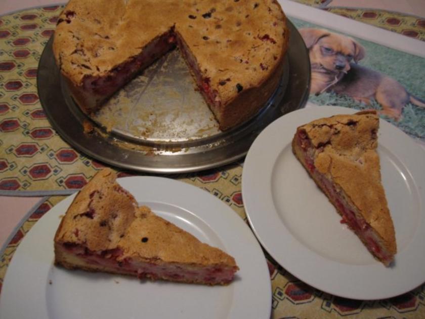 Johannisbeerkuchen oder auch Träubleskuchen (auf schwäbisch genannt ...