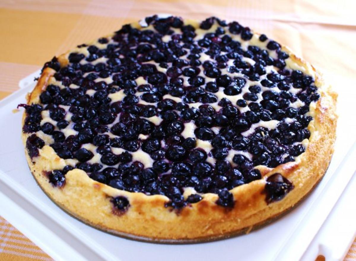 Heidelbeer-Mascarpone-Kuchen - Rezept mit Bild - kochbar.de