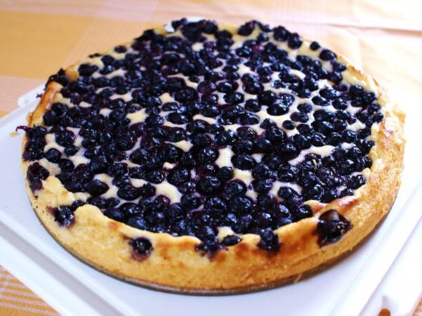 Heidelbeer-Mascarpone-Kuchen - Rezept
