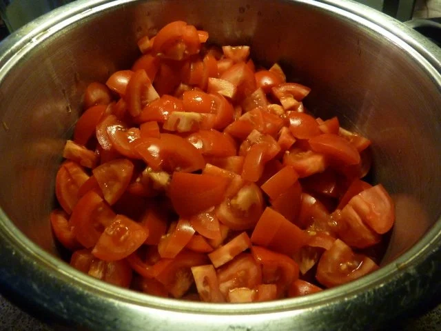 Rezept: Vorrat: Tomatensossenansatz Vorrat: Tomatensossenansatz - Rezept