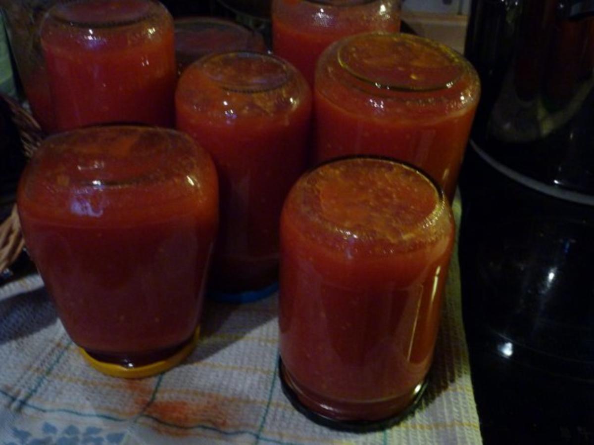 Vorrat: Tomatensossenansatz - Rezept - Bild Nr. 6