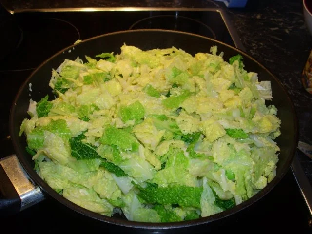 Wirsing-Auflauf mit Rostbratwurst - Rezept - Bild Nr. 3