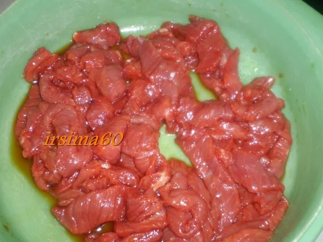 Rindfleisch mit Champignons - Rezept - Bild Nr. 3