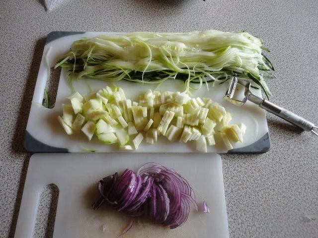 Zucchini Spagetthi in Chilli Sauce - Rezept - Bild Nr. 4