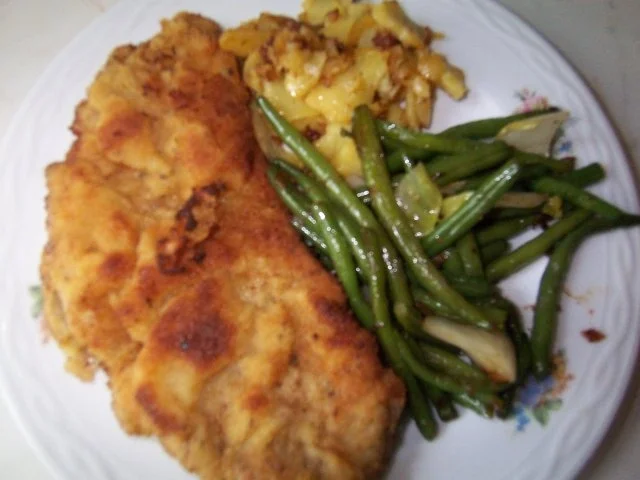 Buschbohnengemüse mit Chicoree - Rezept