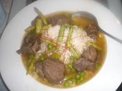 Rezept: Brühreis mit Rindfleisch Brühreis mit Rindfleisch - Rezept