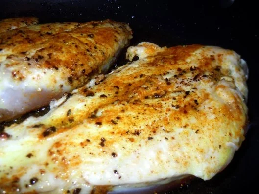 Überbackenes Curry-Pfirsich-Hähnchen - Rezept - Bild Nr. 2