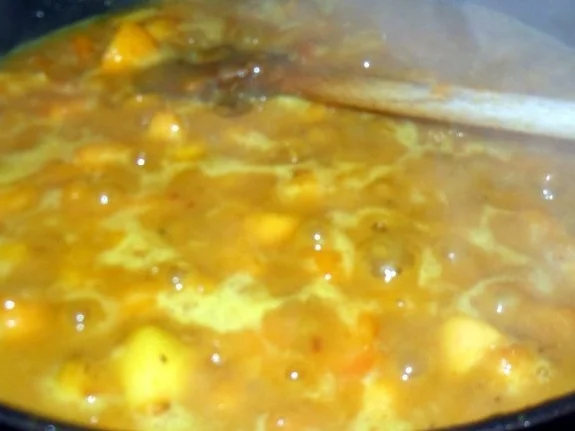 Überbackenes Curry-Pfirsich-Hähnchen - Rezept - Bild Nr. 5
