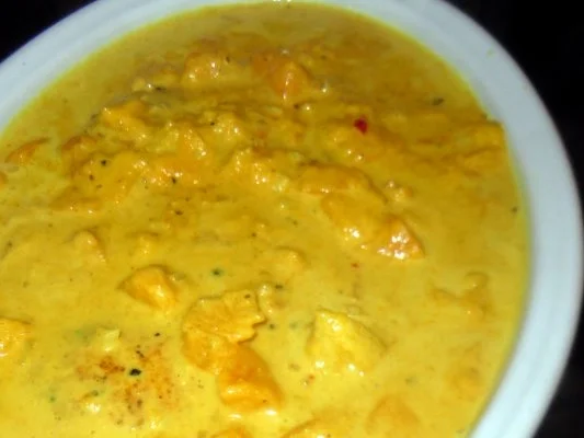 Überbackenes Curry-Pfirsich-Hähnchen - Rezept - Bild Nr. 7