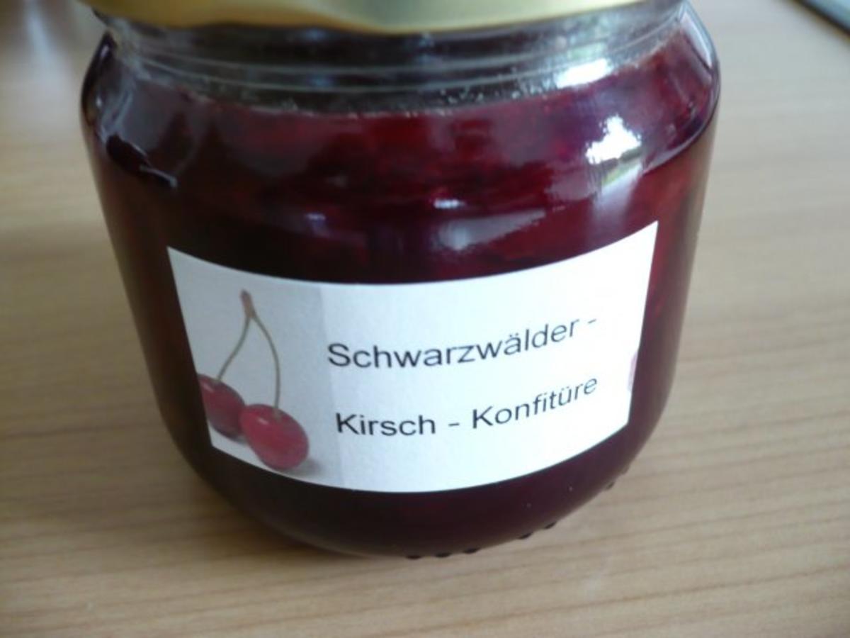 Schwarzwälder - Kirsch - Konfitüre - Rezept