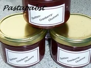 Quitten-Cranberry-Chutney - Rezept