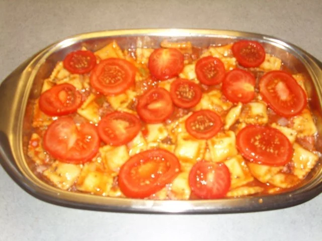 Rezept: Ravioliauflauf Bild Nr. 5 Ravioliauflauf - Rezept - Bild Nr. 5