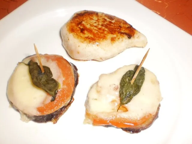 Rezept: Auberginen-Türmchen Bild Nr. 5 Auberginen-Türmchen - Rezept - Bild Nr. 5