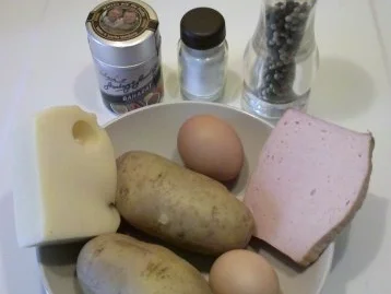 Rezept: Kartofeln: Kartoffelpfanne mit Fleischkäse und Spiegelei Bild Nr. 2 Kartofeln: Kartoffelpfanne mit Fleischkäse und Spiegelei - Rezept - Bild Nr. 2