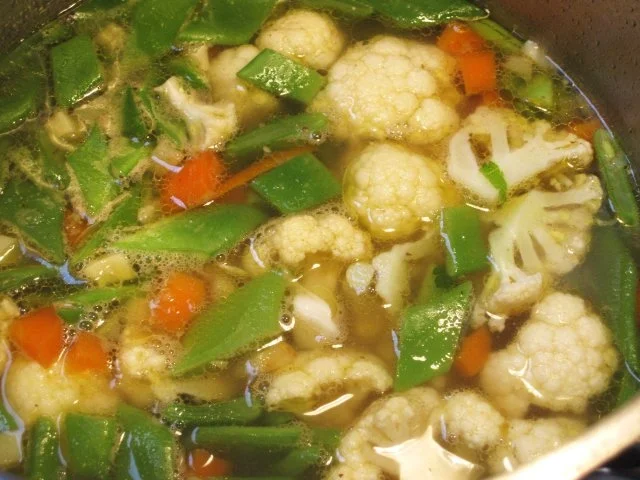 Leichte Gemüsesuppe püriert - Rezept - Bild Nr. 4