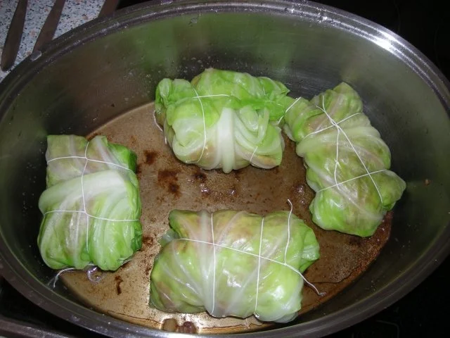 Rezept: Spitzkohl gefüllt Bild Nr. 9 Spitzkohl gefüllt - Rezept - Bild Nr. 9
