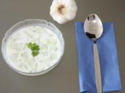 "Tarator" kalte bulgarische Joghurtsuppe mit Gurken - Rezept