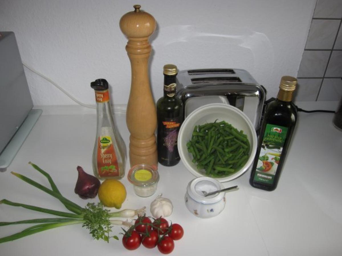 Bohnen-Tomaten-Salat - Rezept - Bild Nr. 3